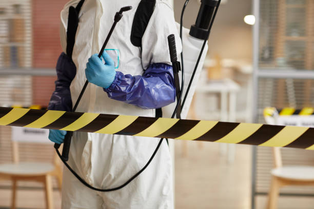 Professional Trauma Scene Cleanup technician working in Greenville, MI